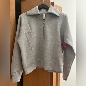 Spanx AirEssentials half zip top